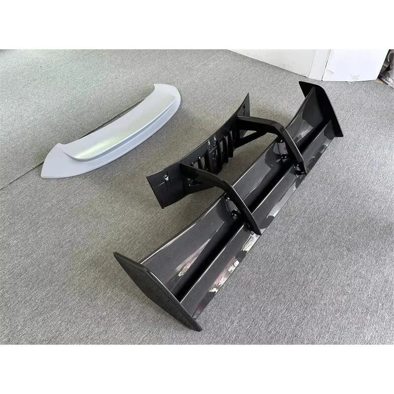 For  Carrera 911 992 2020 2021 2022 2023 Upgrade GT3RS Style Carbon Fiber Material Rear Spoiler Wing Accessories Parts